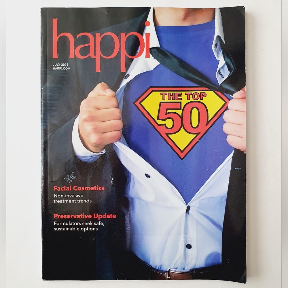 Happi Magazine July, 2025 - The Top 50
